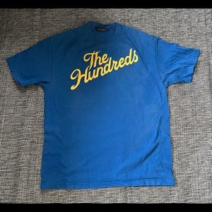 The Hundreds skating tshirt